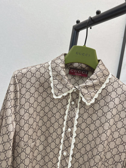 Guc 25fw lace dress
