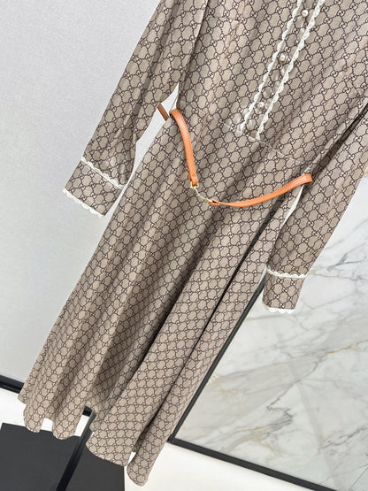 Guc 25fw lace dress