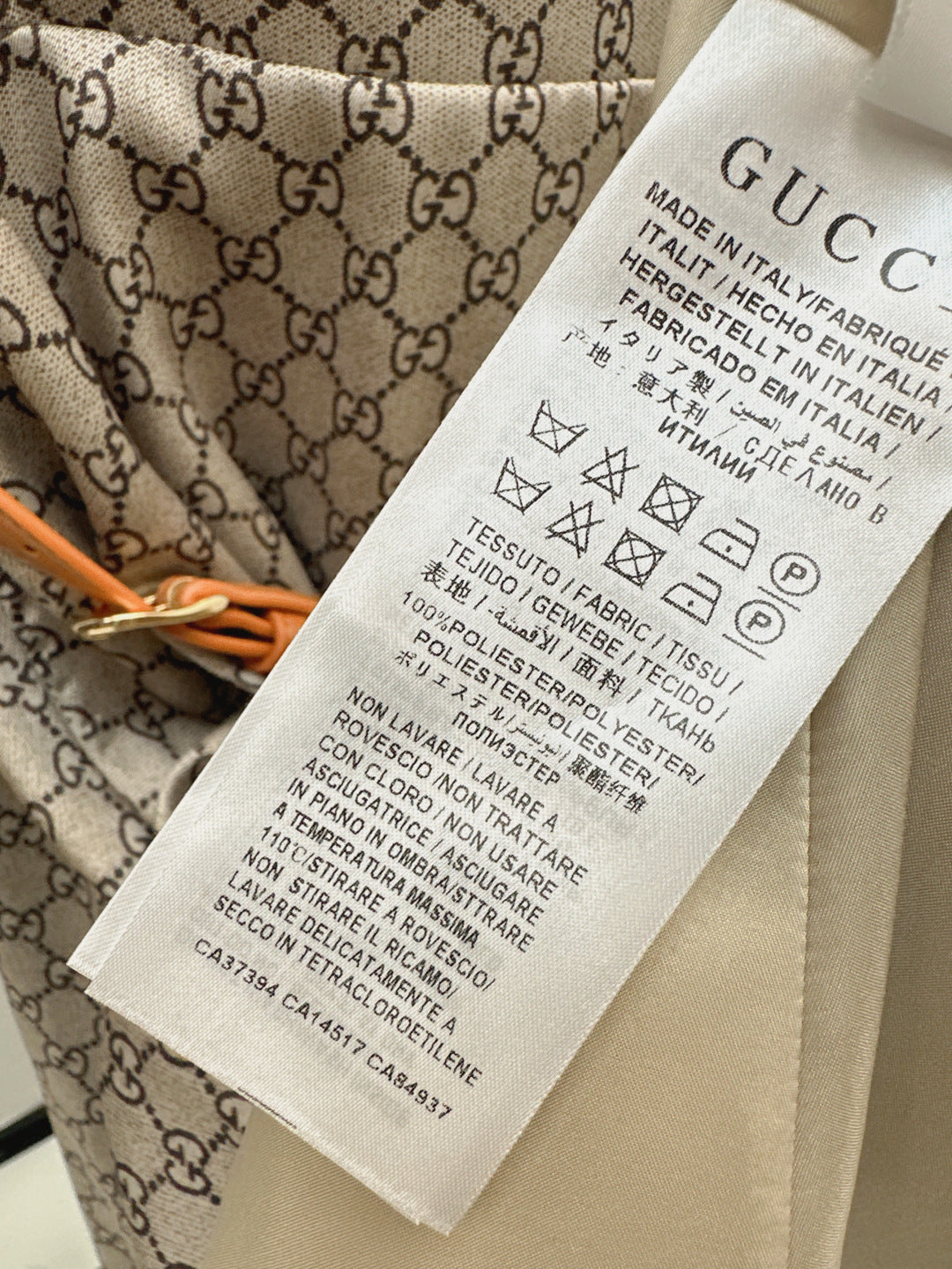 Guc 25fw lace dress