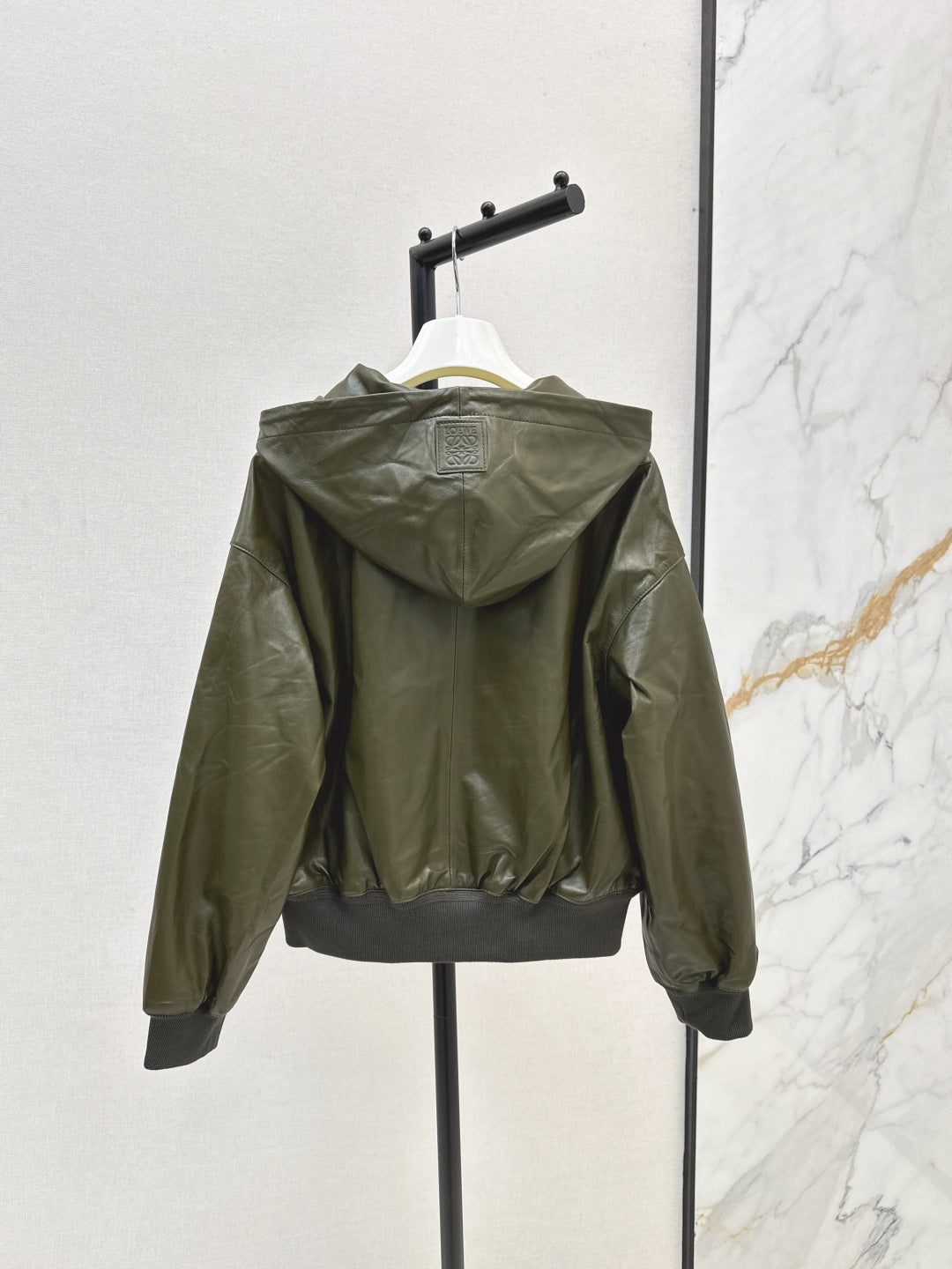 Loe 25fw leather jacket
