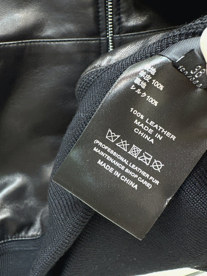 Loe 25fw leather jacket