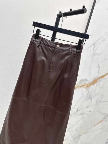 Brune 25fw leather