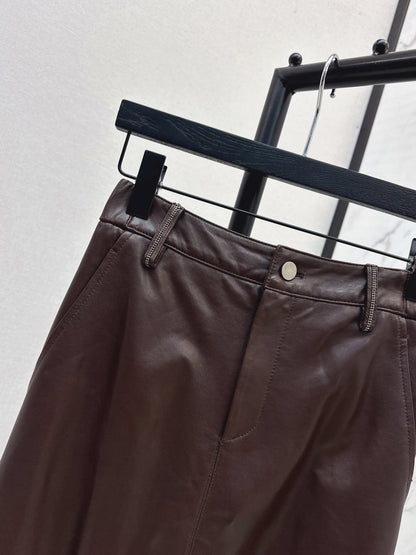 Brune 25fw leather
