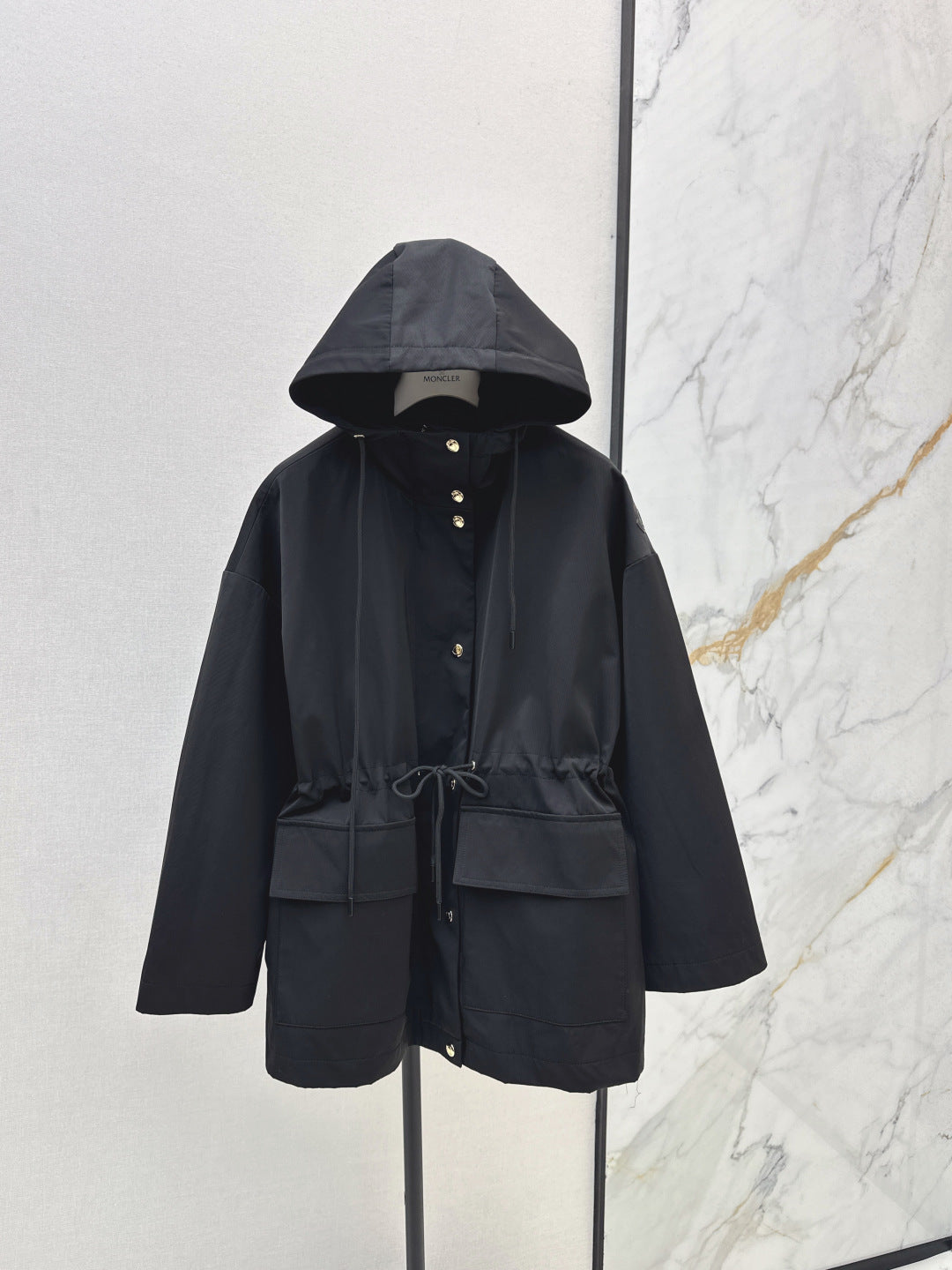 Monc 25fw drawstring jacket