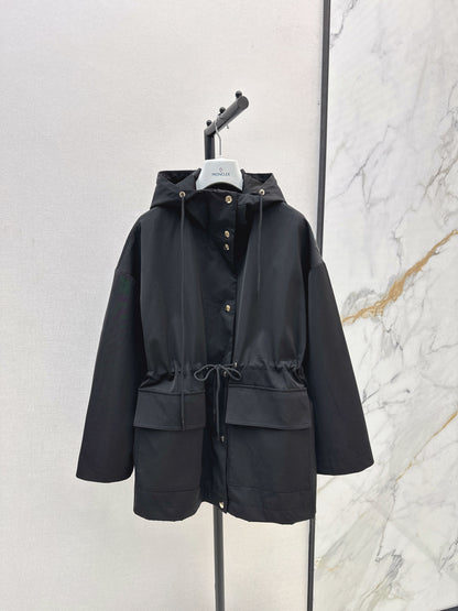 Monc 25fw drawstring jacket