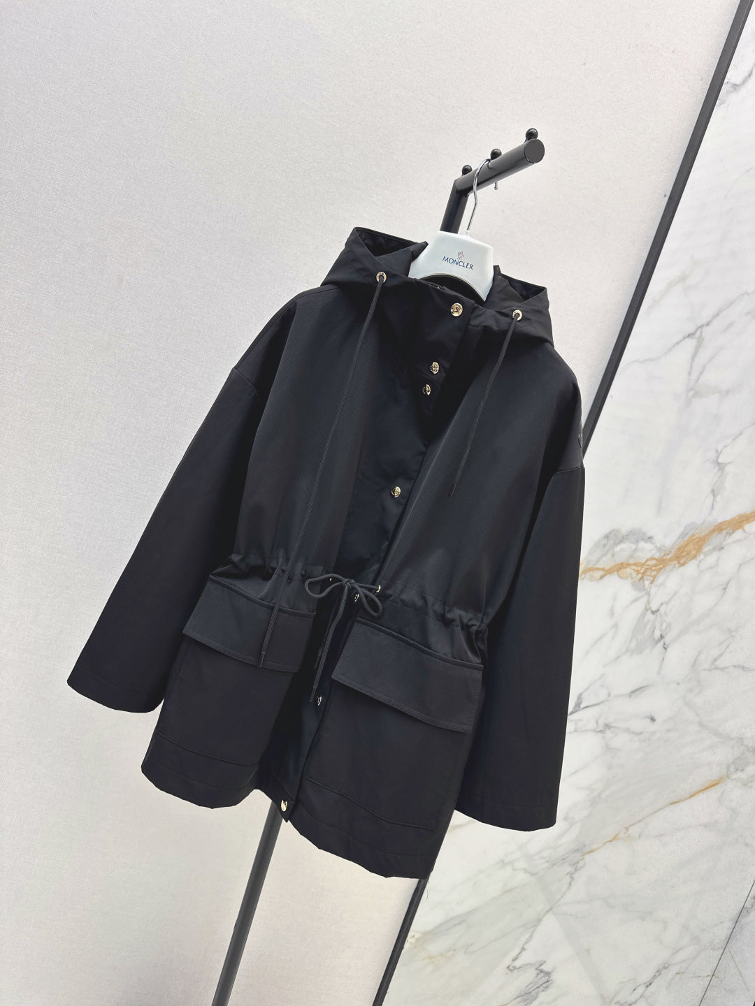 Monc 25fw drawstring jacket