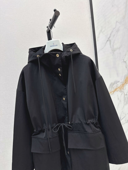 Monc 25fw drawstring jacket