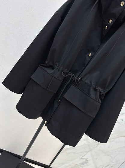 Monc 25fw drawstring jacket