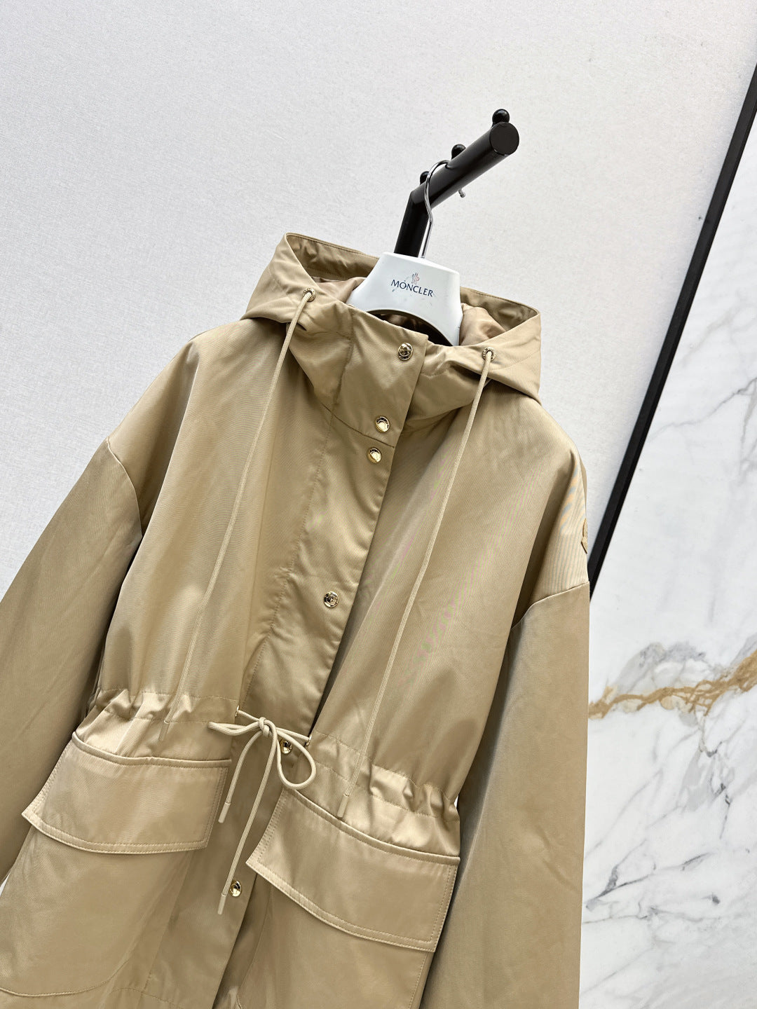 Monc 25fw drawstring jacket