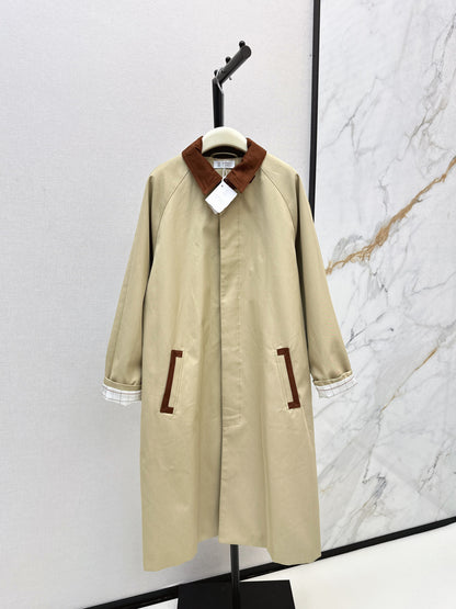 Brune 25fw trench coat
