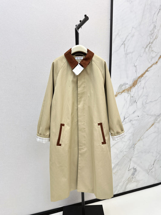 Brune 25fw trench coat