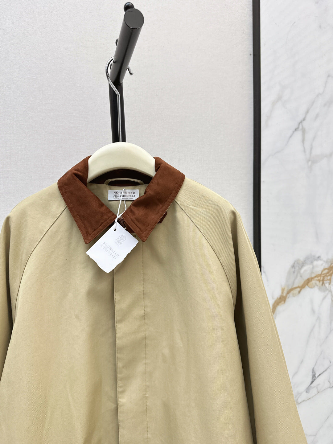 Brune 25fw trench coat