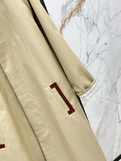 Brune 25fw trench coat