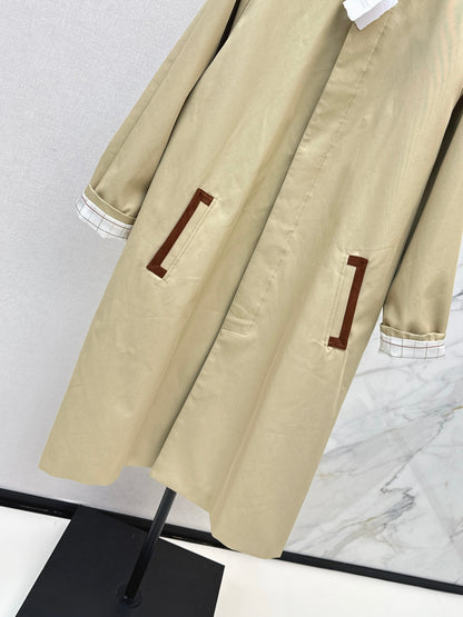 Brune 25fw trench coat