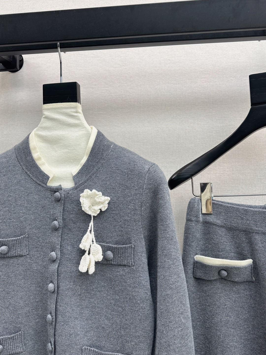 SP 25fw knitted suit