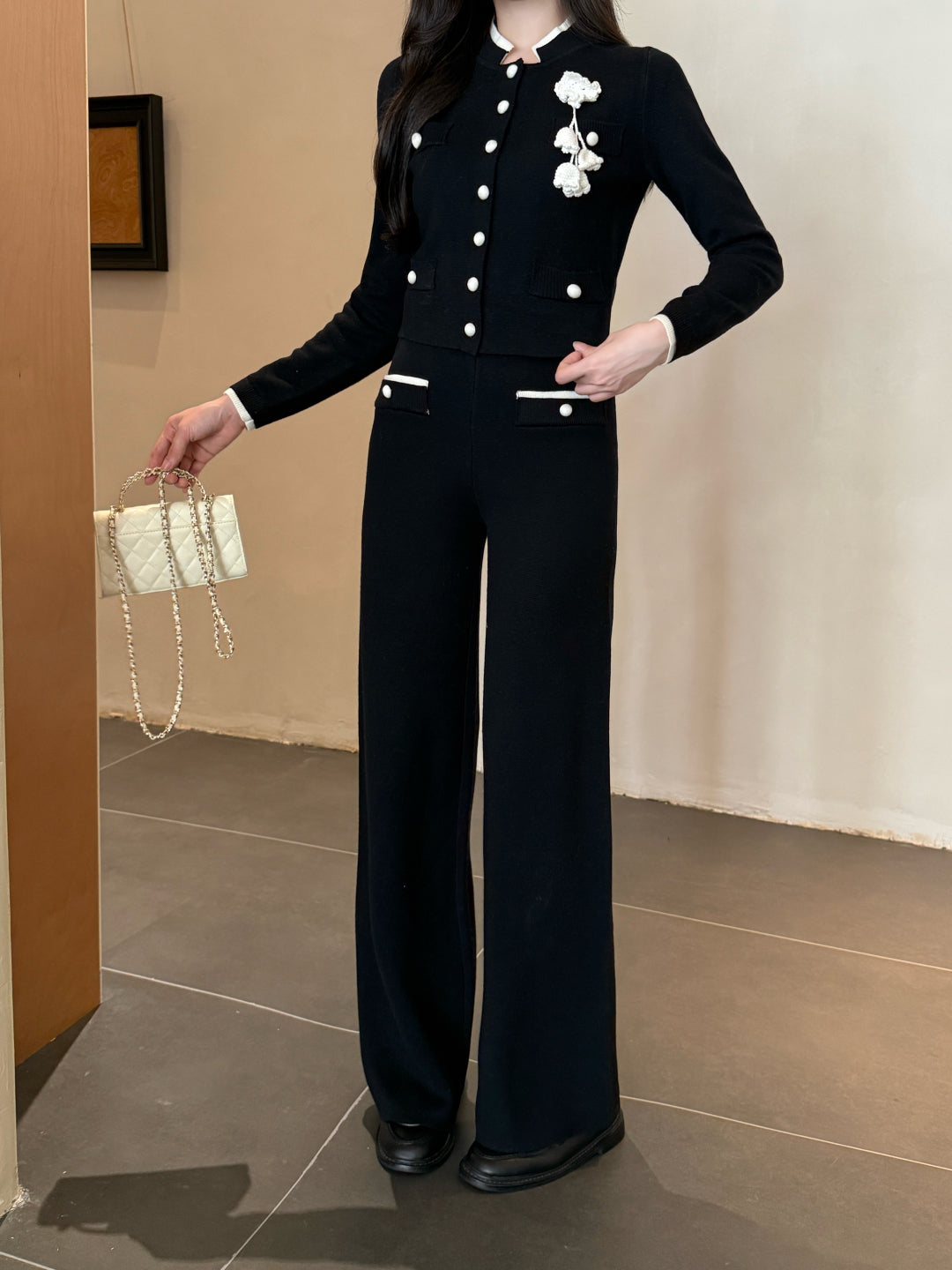 SP 25fw knitted suit