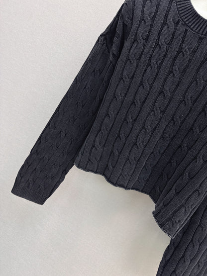 Max 25fw knitted suit