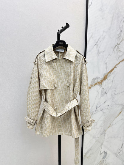 CD 25fw jacquard coat