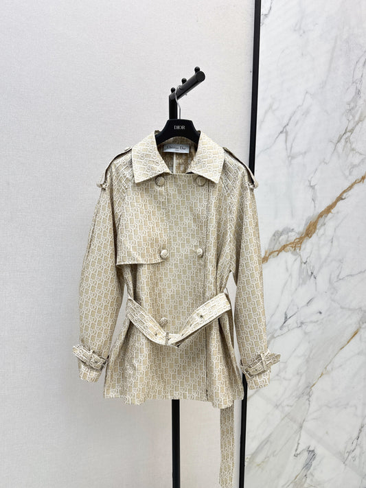 CD 25fw jacquard coat