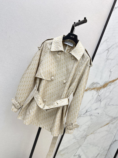 CD 25fw jacquard coat