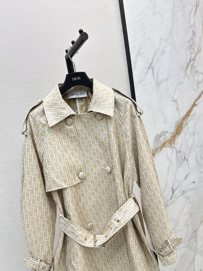 CD 25fw jacquard coat