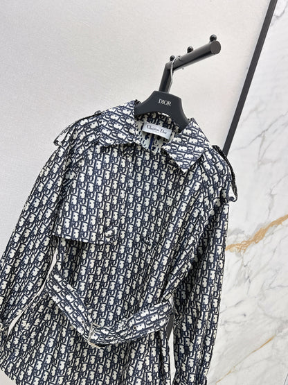 CD 25fw jacquard coat
