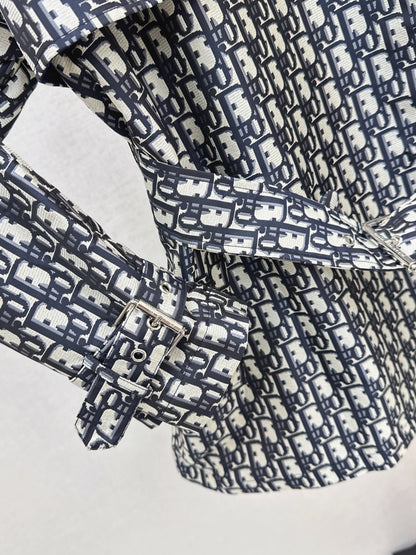 CD 25fw jacquard coat