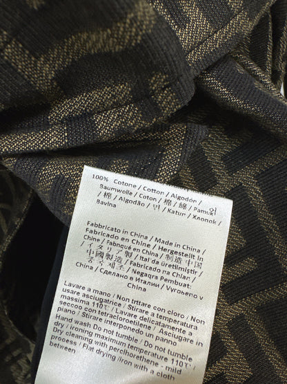 Fend 25fw jacquard coat