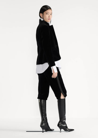 CD 25fw velvet blazer