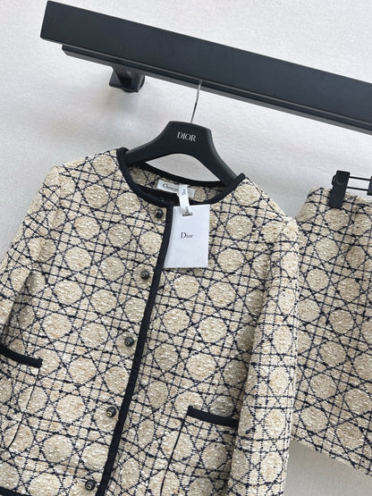 CD 25fw woven suit