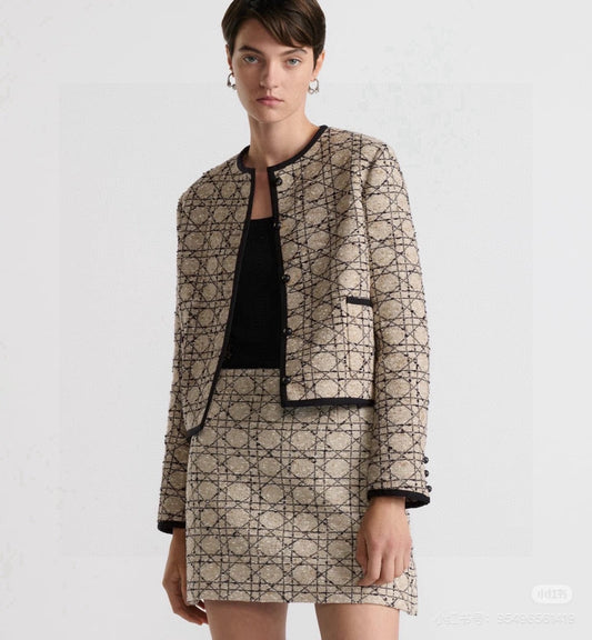 CD 25fw woven suit