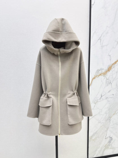 Loro 25fw drawstring coat