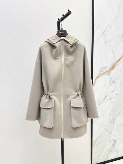 Loro 25fw drawstring coat