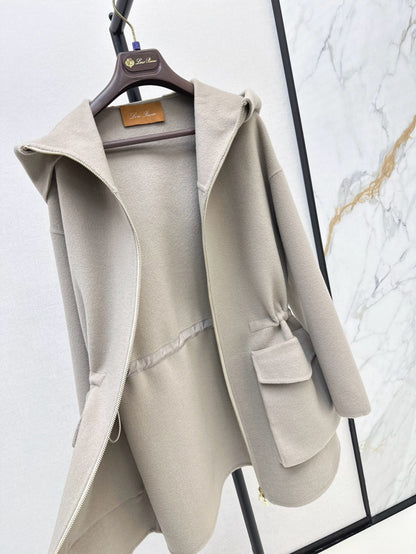 Loro 25fw drawstring coat