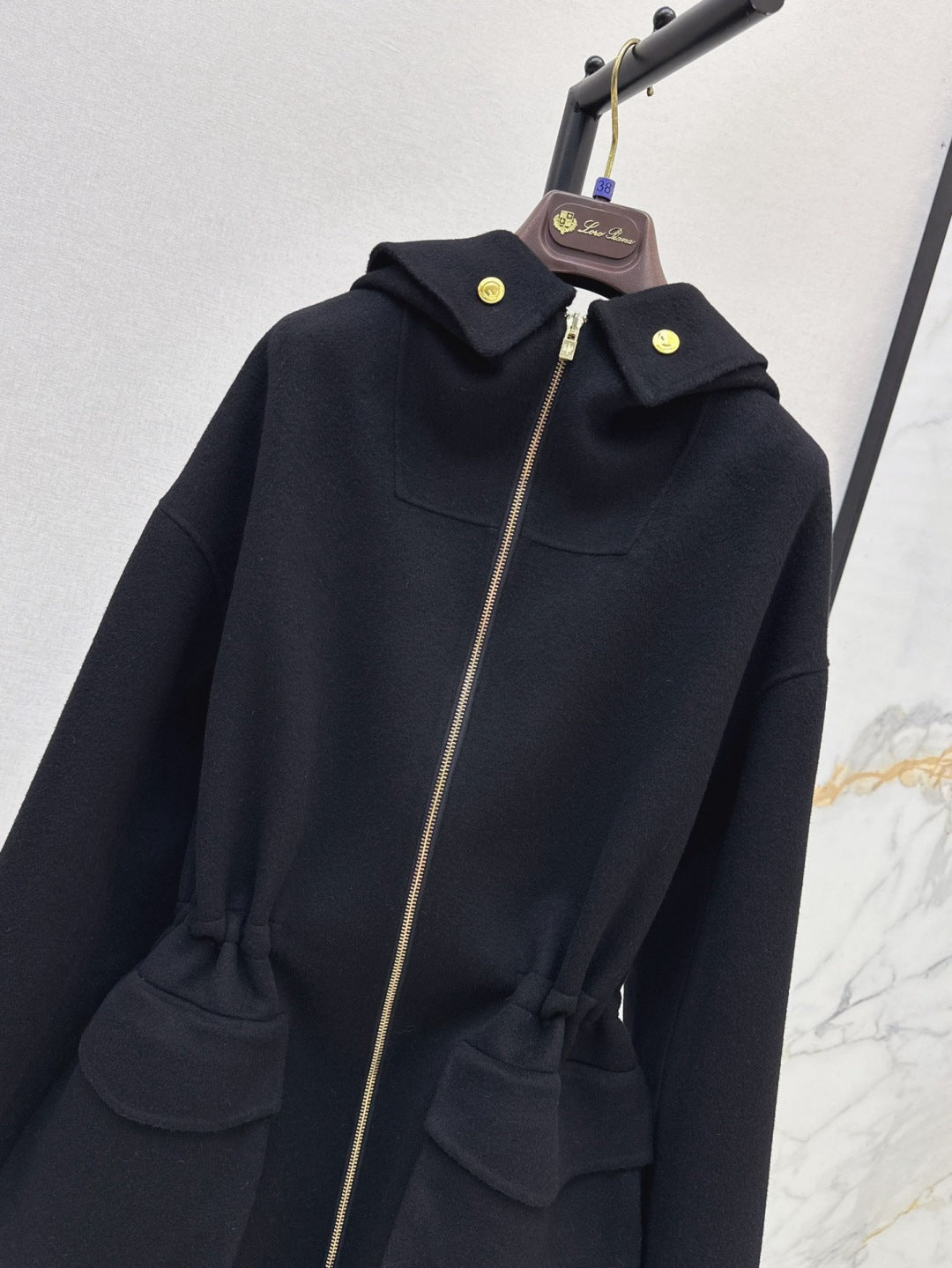 Loro 25fw drawstring coat