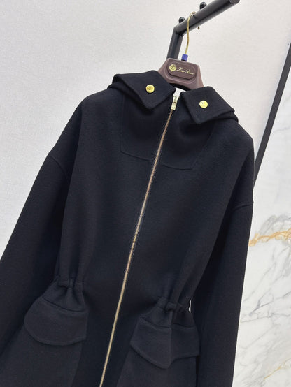 Loro 25fw drawstring coat