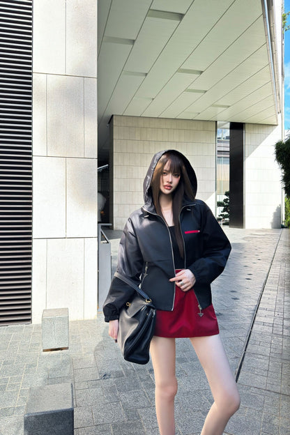 Pra 25fw hooded jacket