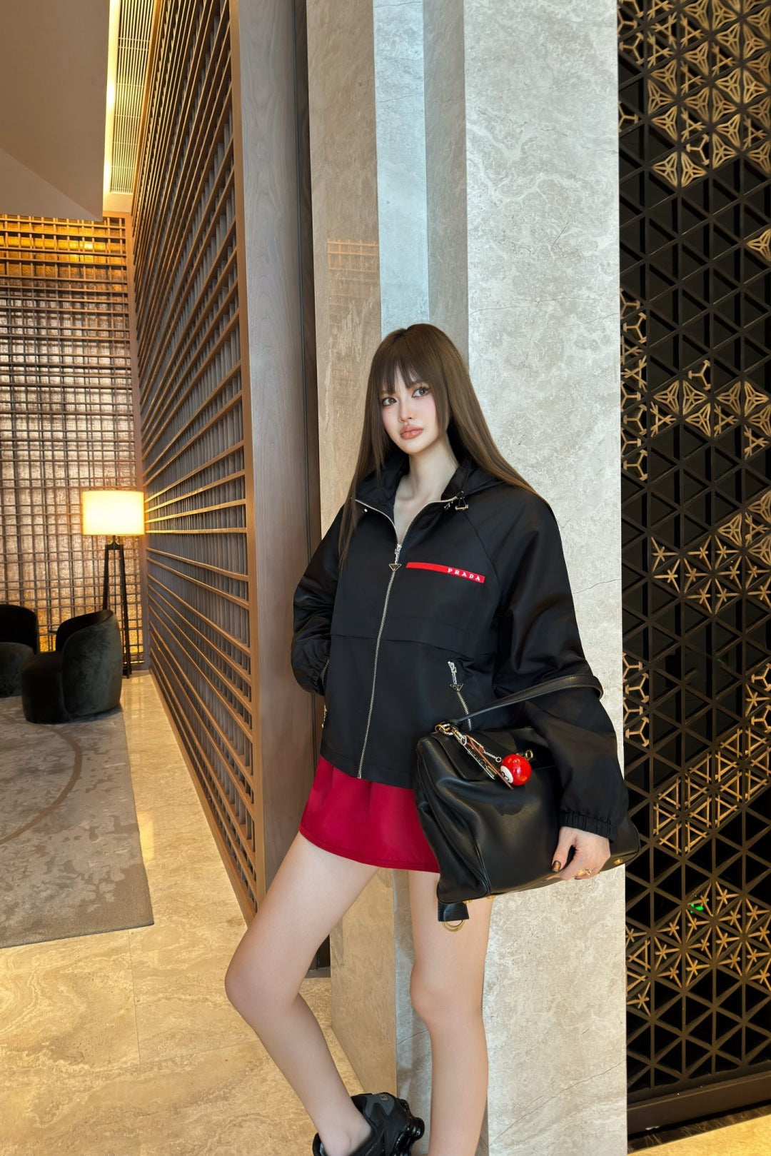 Pra 25fw hooded jacket