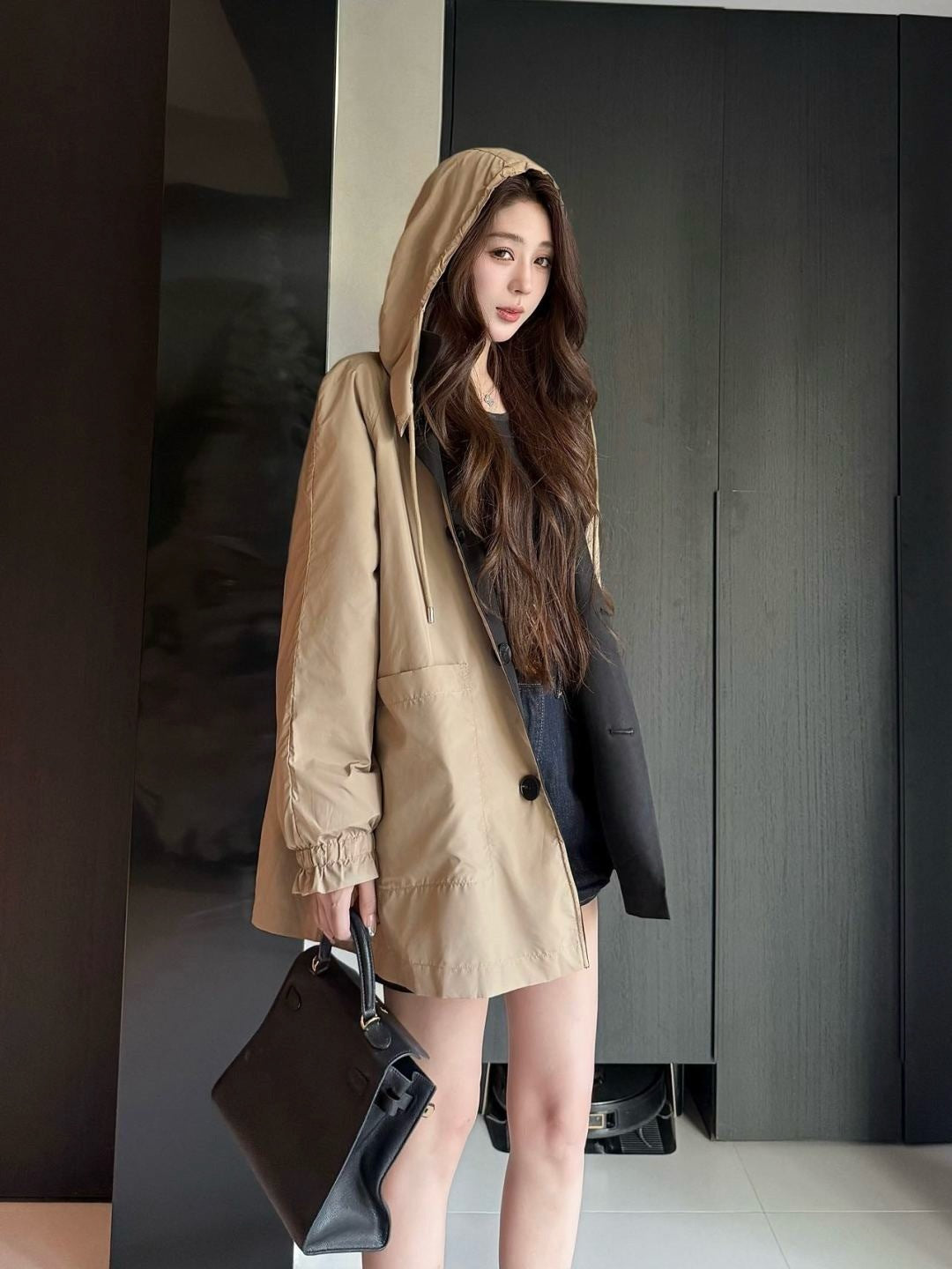 Pra 25fw reversible jacket