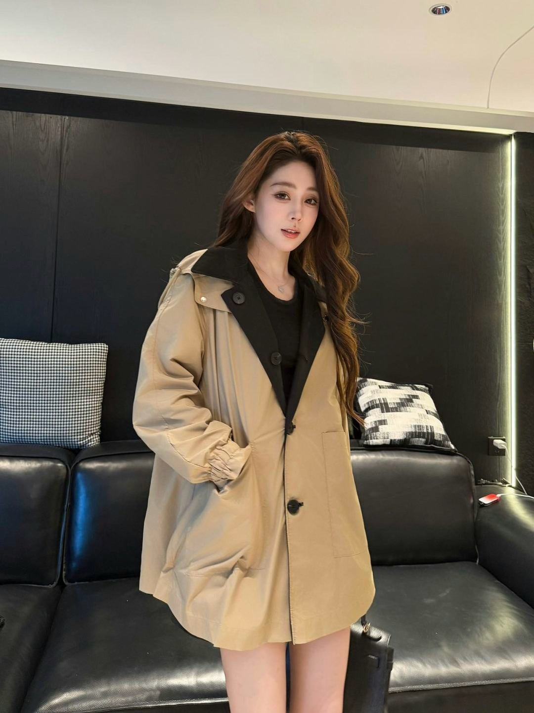 Pra 25fw reversible jacket
