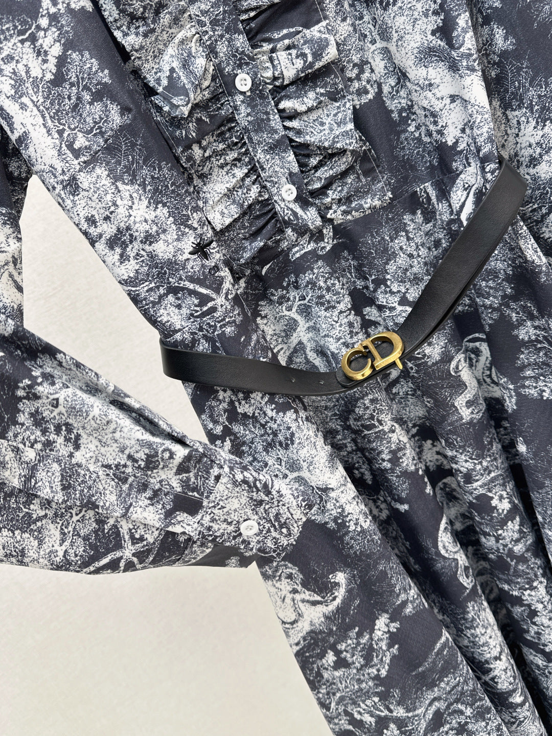 CD 25fw ruffle dress