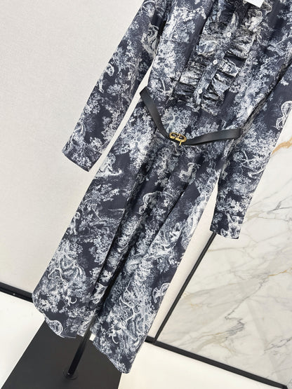 CD 25fw ruffle dress