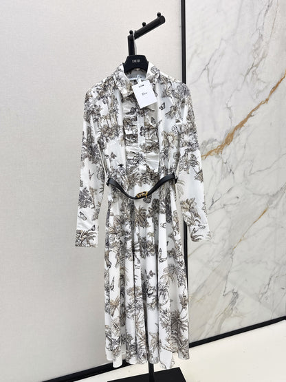 CD 25fw ruffle dress