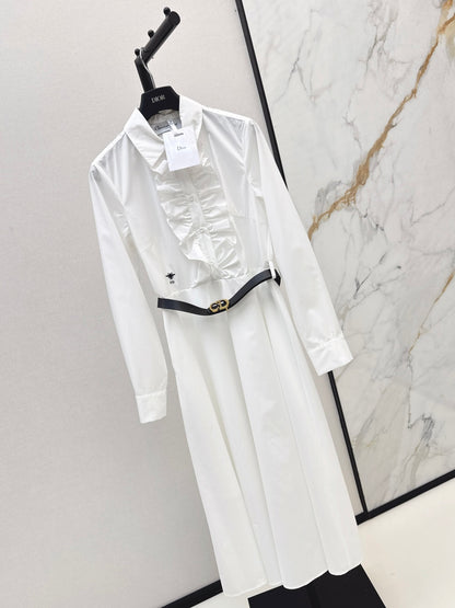 CD 25fw ruffle dress
