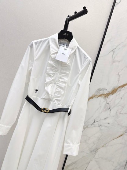 CD 25fw ruffle dress