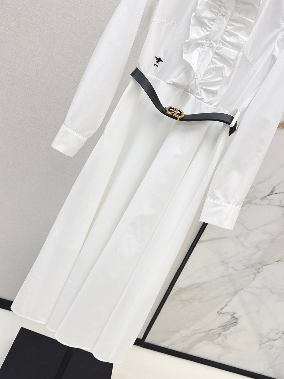 CD 25fw ruffle dress