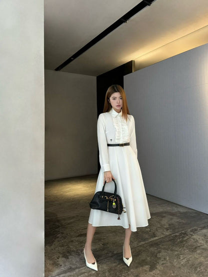 CD 25fw ruffle dress
