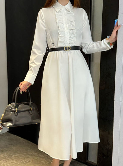 CD 25fw ruffle dress