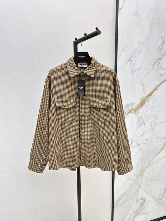Saint 25fw houndstooth jacket