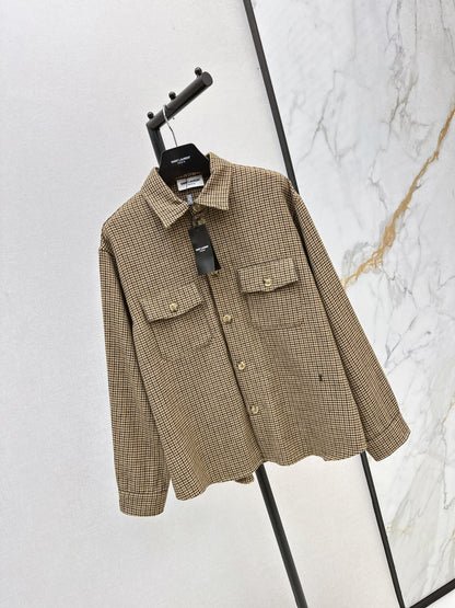 Saint 25fw houndstooth jacket